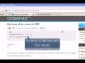 PHP Tutorial : Get sum of an array in PHP