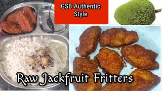 Kadgi Podi #rawjackfruitrecipe #fritters #kathalkakofta#rawjackfruitcurry Kathal ke Pakode