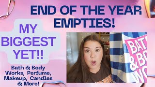 Ending 2024 with a Bang: My Biggest Empties Haul of the Year!