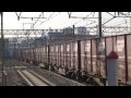 hd container freight train no. 2077 japan