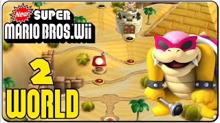 New Super Mario Bros. Wii 100% Walkthrough World 2