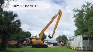 2019 JCB JS370 T4F Long Reach Excavator | Used Excavator | Used Heavy Equipment | boomandbucket.com