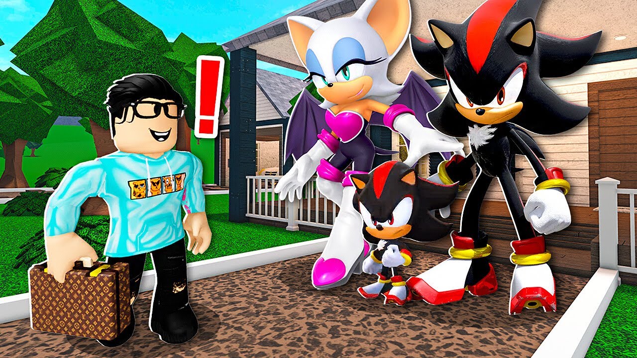 Adopted By SHADOW Family! (Roblox) - YouTube