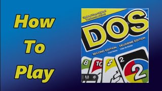 How To Play Dos Card Game Second Edition (Mattel 2022) Makers Of Uno