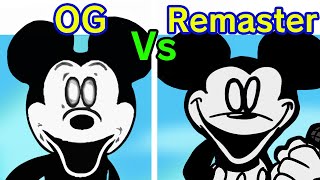 Friday Night Funkin' VS Mickey Mouse Remastered (FNF Mod)(Sunday Night)(Creepypasta Horror EXE Mod)