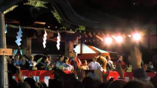 稀勢の里、豆まき＠大國魂神社節分祭2015