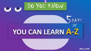 Learn to Write and Identify Uppercase and Lowercase Letter A-Z | Learn ABC For Kids | Learn A-Z