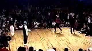 Bboy K-mel in Red Bull Lord of the Floor 2001