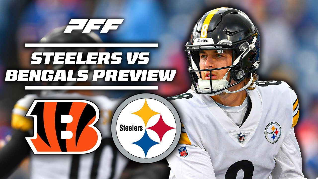 Steelers Vs. Bengals Week 12 Game Preview | PFF - YouTube