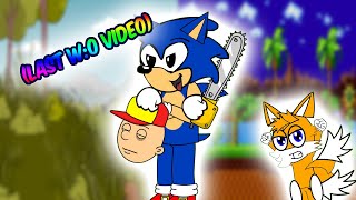 Go!Animate Shorts: Caillou Gets His Head Sliced off by sonic (LAST W:O VIDEO)