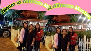 Having a Dinner with them at Alfresco Mactan |#Anne Fishcantea Mixed Vlog