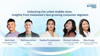 Unlocking the urban middle class: Indonesia's fast-growing consumer | East Ventures Summit 2024