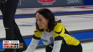 #scotties2017 [F-2E] Englot (MB) vs Homan (ON) \