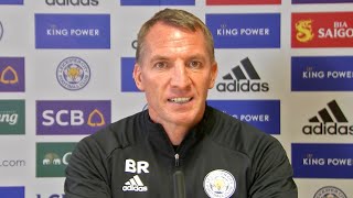 Brendan Rodgers - West Brom v Leicester - Pre-Match Press Conference