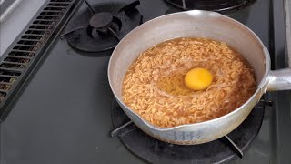 チキンラーメンは鍋で作るとうまい