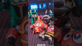 Orange Cat Industry QOSMOS B-Robo Kabutack Kuwagiro Spydon Sharkler stop motion #transformers