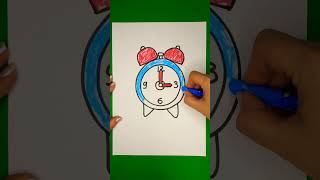 How To Draw Alarm Clock. Як намалювати будильник.