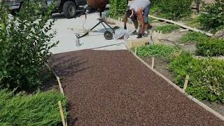 Natural Pebble Stone Flooring Contractors - Stone Epoxy Flooring - Decorative Resurfacing Dallas TX