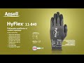 (FR) Ansell HyFlex 11-840 Video