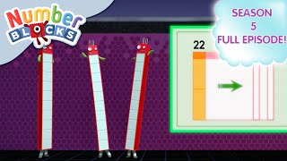 @Numberblocks-Team Tag 🏃| Shapes | Season 5 Full Episode 14 | Learn to Count