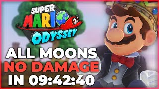 I got EVERY MOON Without Taking Damage | Super Mario Odyssey Damageless World Record