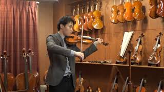 VIRTUOSO VIOLINS 試奏動画　Walter Barth, Bad Brambach 1975