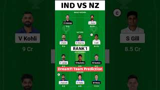 IND🇮🇳 vs NZ🇳🇿 Dream11 Prediction | Dream 11 Team of Today Match | Dream11 | World Cup 2023