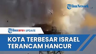 Hamas Tembaki Kota Be'er Sheva Israel dengan Rentetan Roket, Sirene Udara Meraung raung