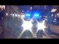 Voiture de police en urgence // Paris Police Car Responding Lights and Sirens