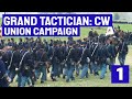 WAR! - Grand Tactician: The Civil War Union Campaign - 1