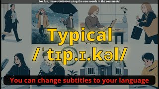 Typical meaning with 5 examples