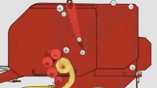 BR 7000 How it works - Initial Bale Formation