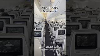 Finnair’s Airbus A350 Economy Class Is Great: Review #aviation #airlines