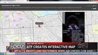 ATF Baltimore creates interactive crime map