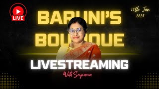 Baruni's Boutique is live With Jute Silk, Semi Swarnachori, Khaddi, Semi Bangalore Silk Saree