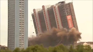 ビル・建物爆破解体　80連発