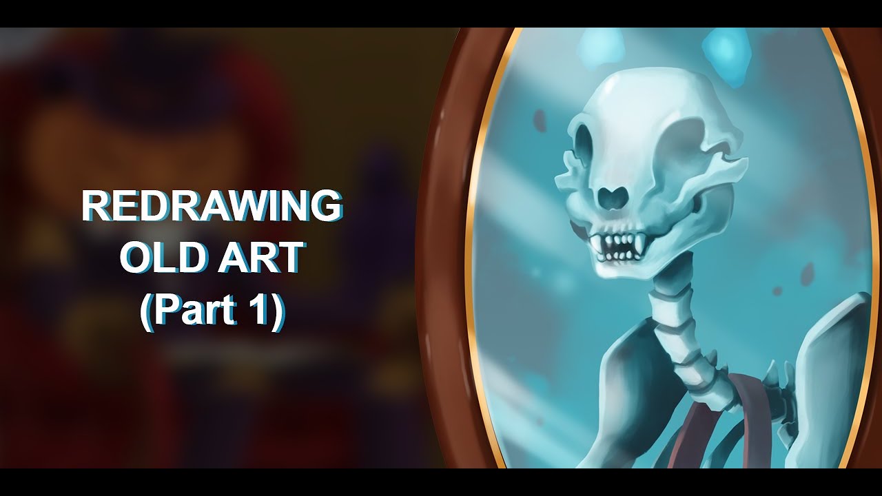 Redrawing Old Art Part 1 Youtube