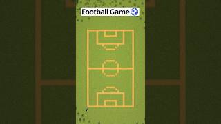 Minecraft football mini game 🎯#shorts