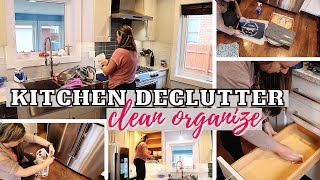FUNCTIONAL KITCHEN DECLUTTER AND ORGANIZATION | EXTREME CLEANING MOTIVATION | 2023 RESET