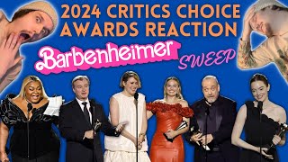 2024 Critics Choice Awards REACTION!!!