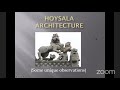 hoysala architecture by dr dr g manoj. tht monthly heritage talk. 1st august 2020