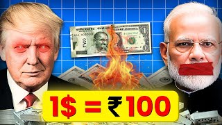 Why RUPEE Is Dying😱 ? 1 Dollar Will Be 100 INR But How and Why?