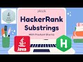 HackerRank | Java | Substring | Certification | Gold Badge