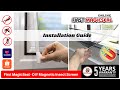 First Magicseal - (New Installation Guide)DIY Magnetic Mosquito Net Insect Screen Jaring Nyamuk 蚊网纱窗