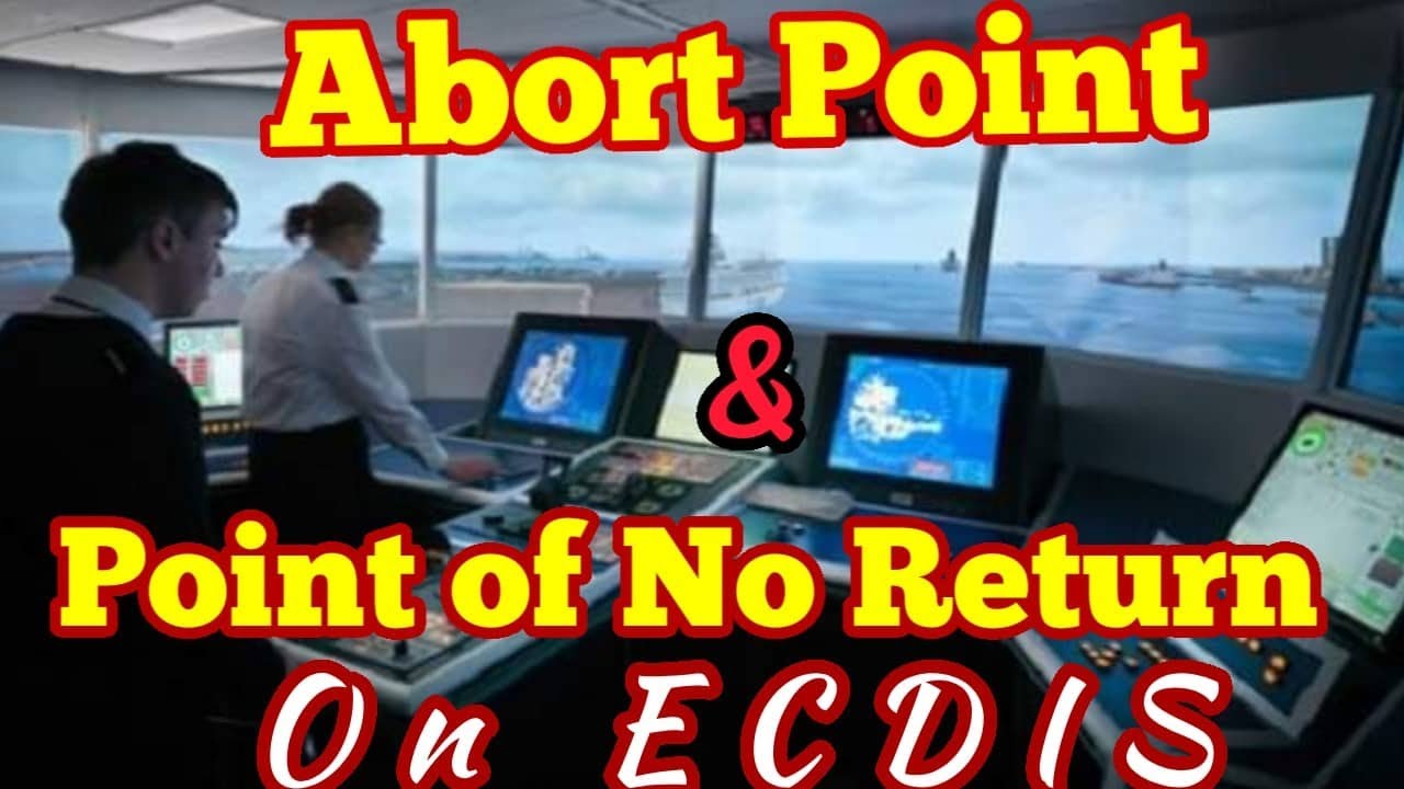 All About Abort Point Point Of No Return Passage Plan On Ecdis