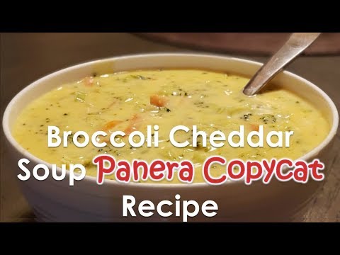 Copycat Panera Broccoli Cheddar Soup Recipe