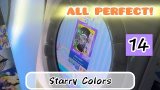 【直撮りmaimai】[Lv.14]Starry Colors MASTER AP（Player:Ta-kun*）