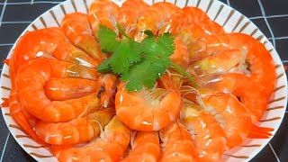 It is wrong to boil prawns with water. The 20-year-old chef taught me the method to make shrimp mea