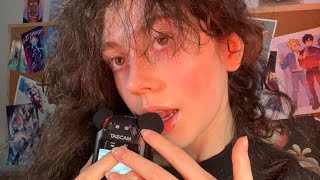 Asmr tascam foam mic biting (mouth sounds directly on the mic)