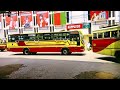 ആദ്യ യാത്രക്കായി താമ്പാനൂര്‍ ksrtc ടെര്‍മിനല്‍ പ്ലാറ്റ്ഫോം ലേക്ക് വരുന്ന new ksrtc swift super fast